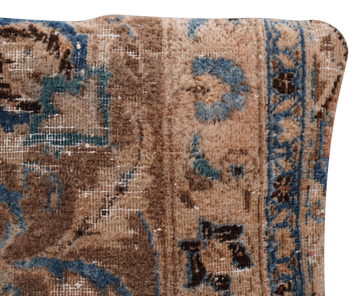 Canvello Antique Rug Brown Pillows For Couch - 16&quot;x16&quot; - Cultheir