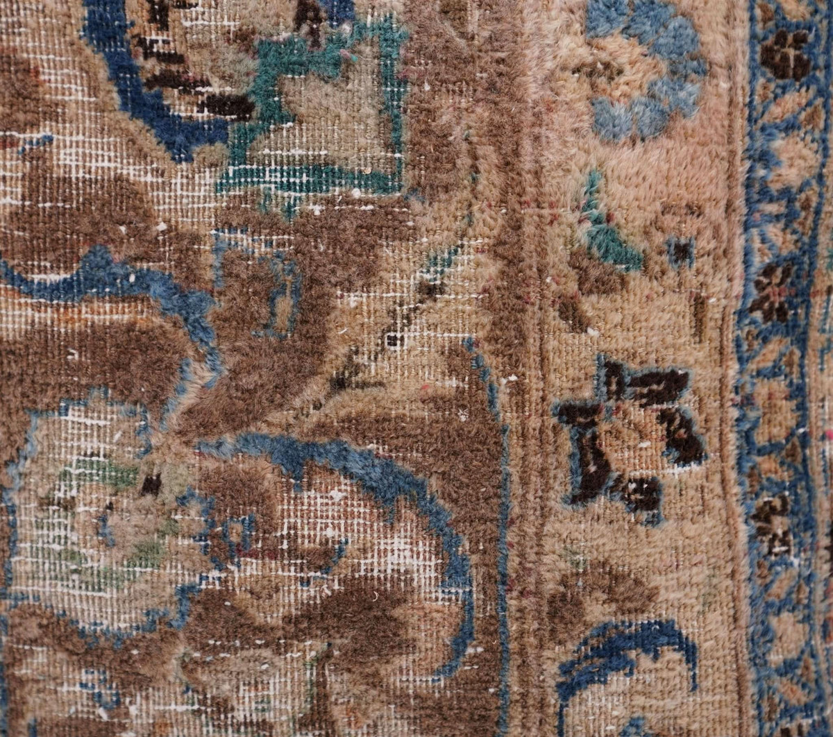 Canvello Antique Rug Brown Pillows For Couch - 16&quot;x16&quot; - Cultheir
