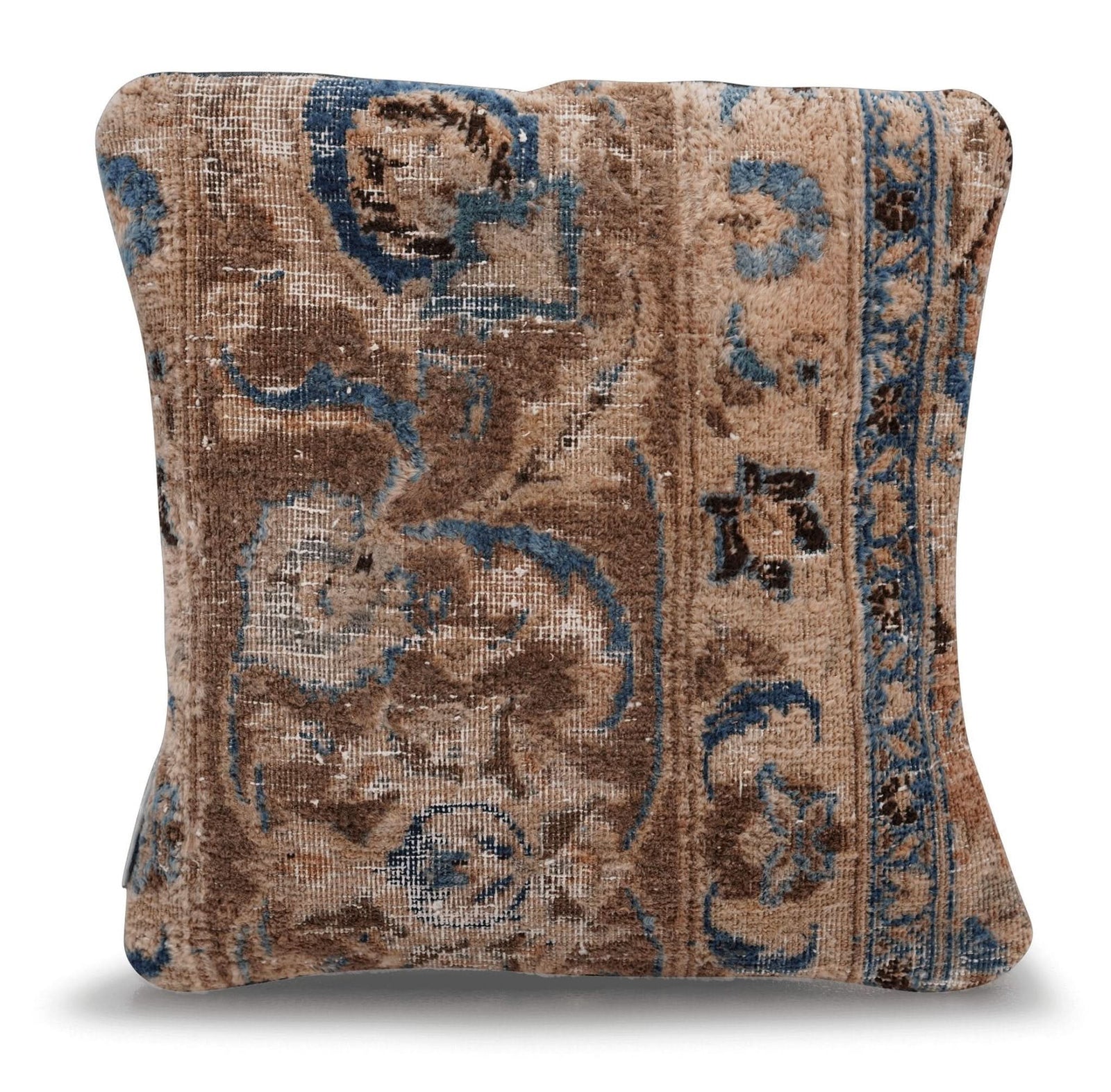 Canvello Antique Rug Brown Pillows For Couch - 16"x16" - Cultheir