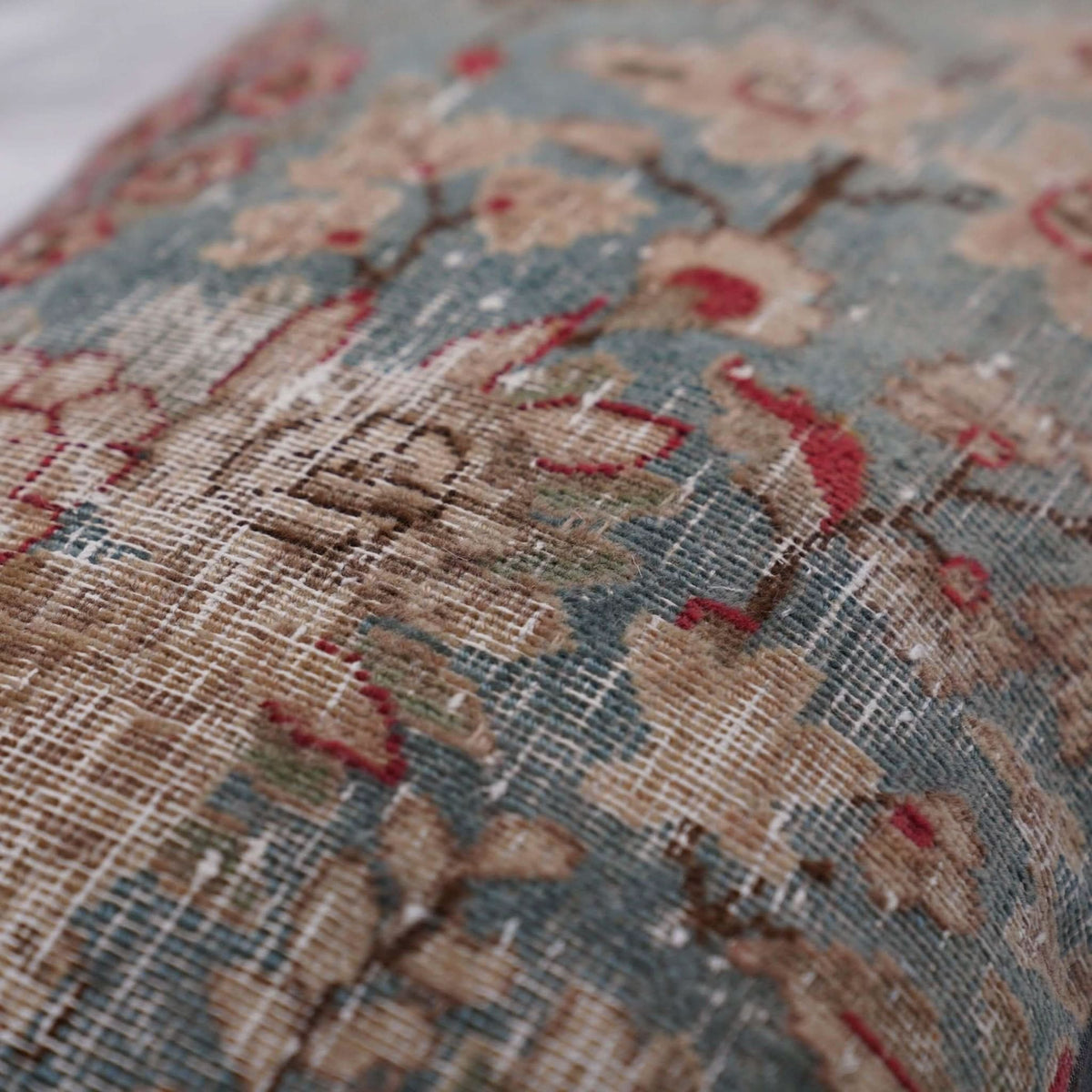 Canvello Antique Rug Custom Couch Cushion - 16&quot;x24&quot; - Cultheir