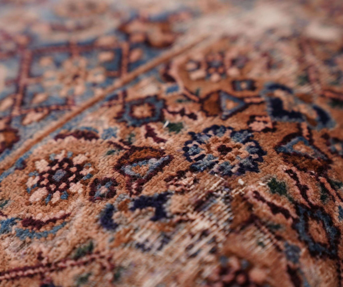 Canvello Antique Rug Light Brown Throw Pillows - 16&quot;x16&quot; - Cultheir