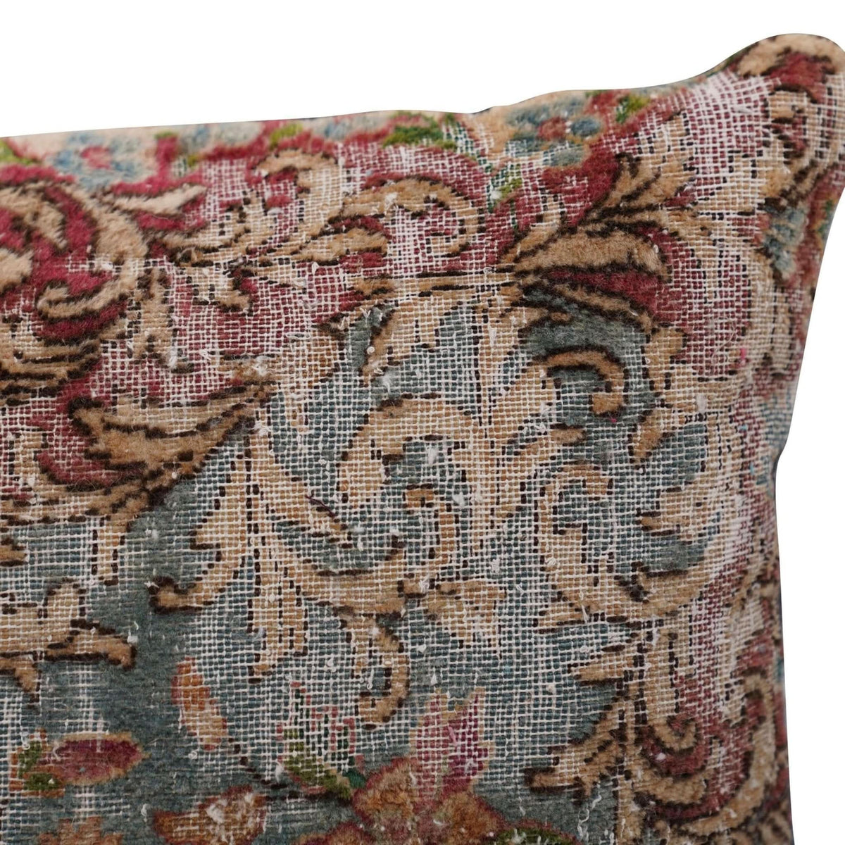 Canvello Antique Rug Organic Wool Pillow - 16&quot;x24&quot; - Cultheir