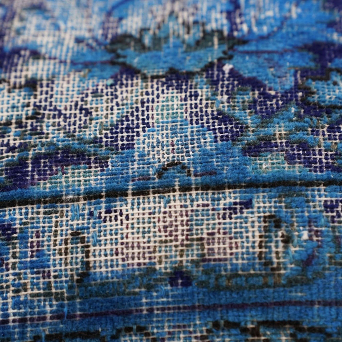 Canvello Antique Rug Royal Blue Throw Pillows - 16&quot;x24&quot; - Cultheir