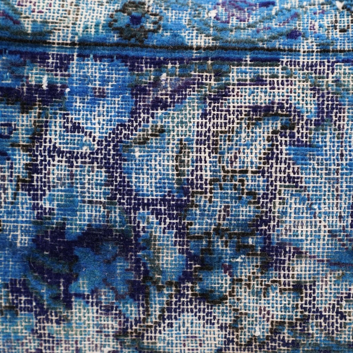 Canvello Antique Rug Royal Blue Throw Pillows - 16&quot;x24&quot; - Cultheir