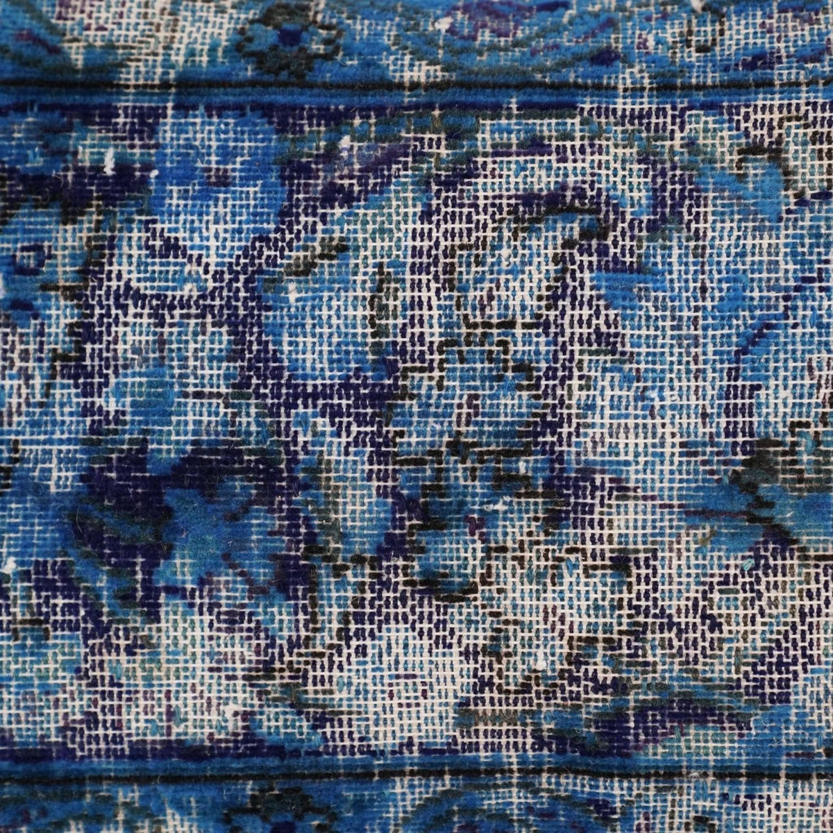 Canvello Antique Rug Royal Blue Throw Pillows - 16&quot;x24&quot; - Cultheir