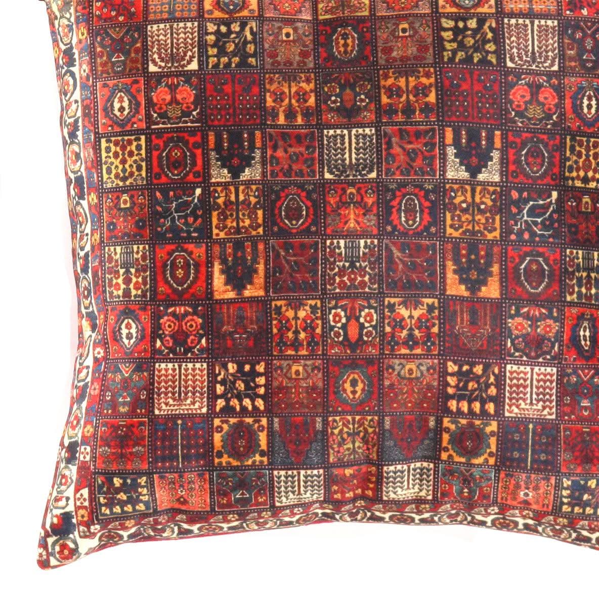 Canvello Bakhtiari Design Velvet Pillow - 16&#39; X 16&#39; - Cultheir
