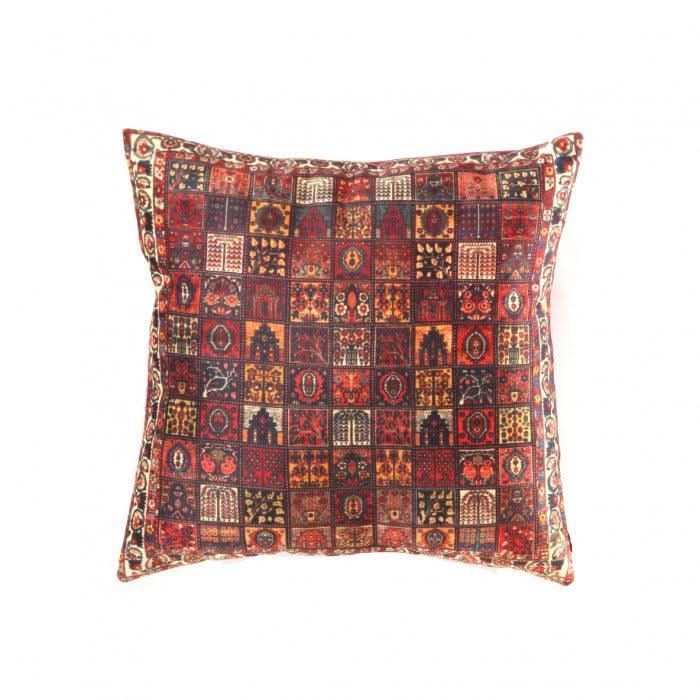 Canvello Bakhtiari Design Velvet Pillow - 16' X 16' - Cultheir