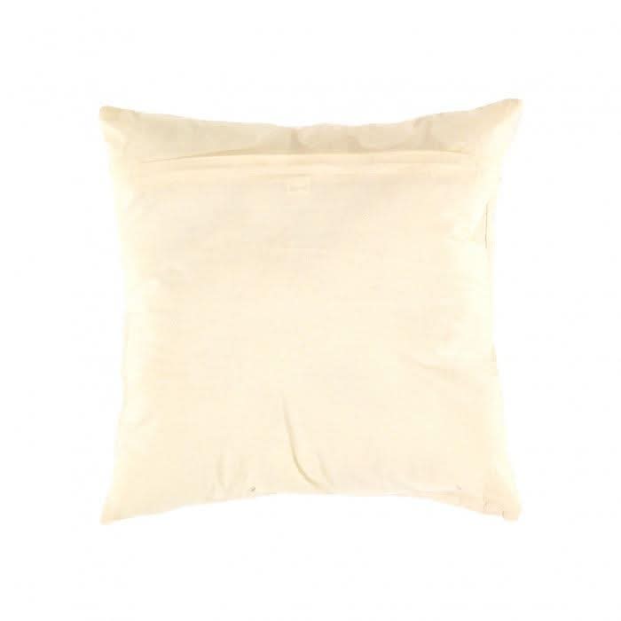Canvello Beige Color Pure Cotton Throw Pillow - 16&quot; X 16&quot; - Cultheir