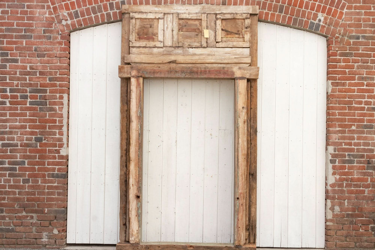 Early 1800’s Grand Haryana Indian Entrance Door - Cultheir