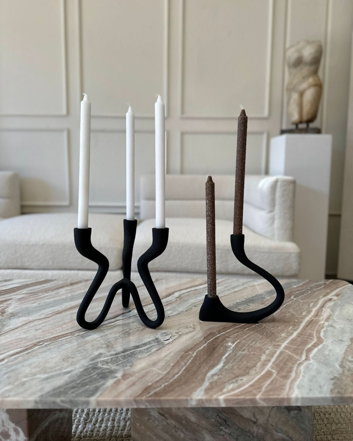 Ebony Muted Candelabra - Cultheir