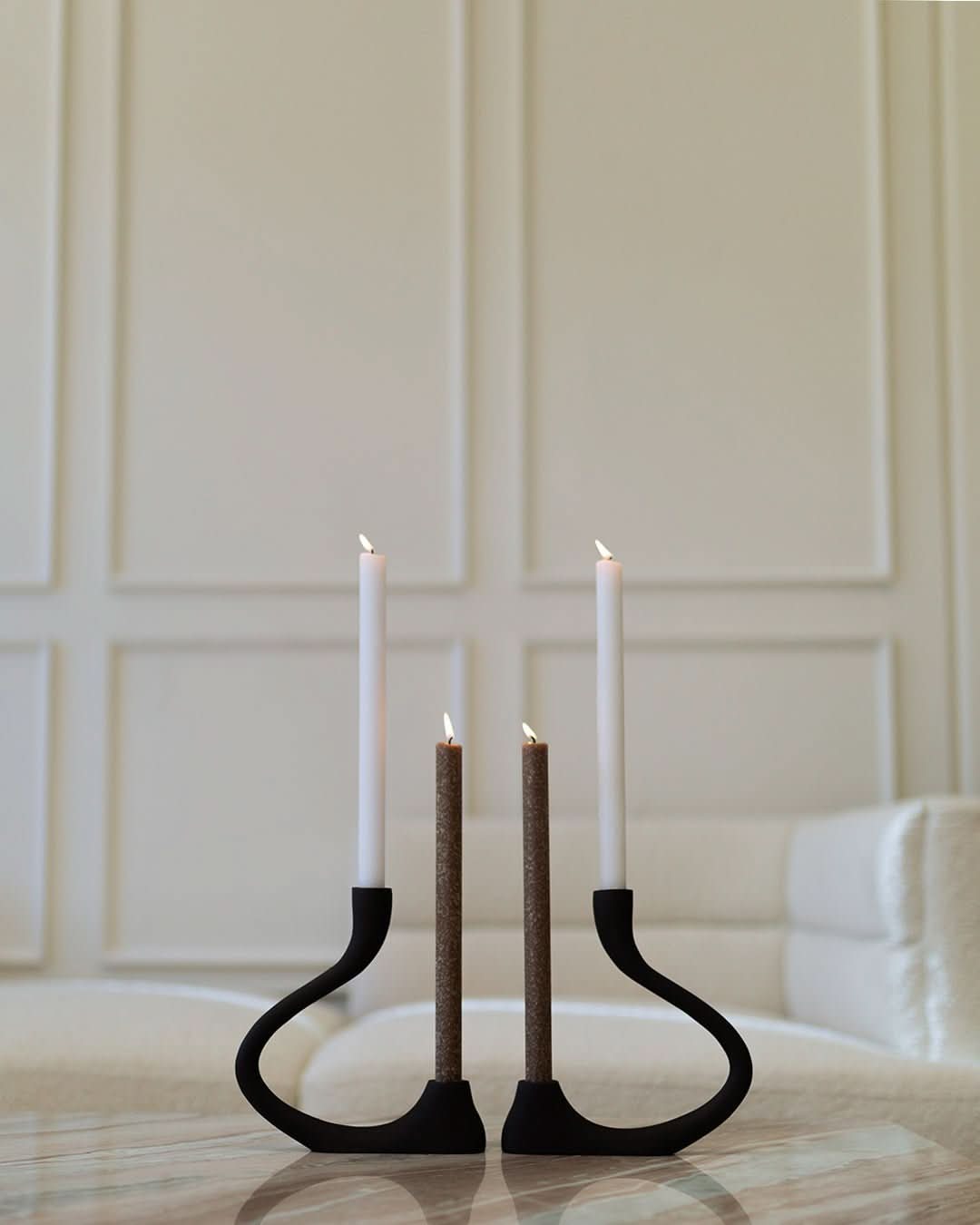 Ebony Muted Candelabra - Cultheir