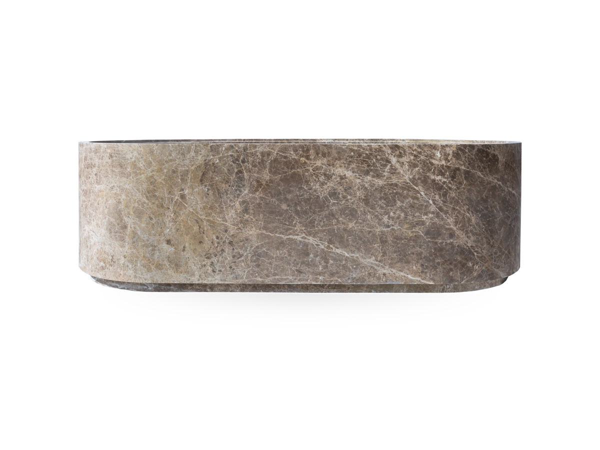 Emperador Light Marble Bathtub