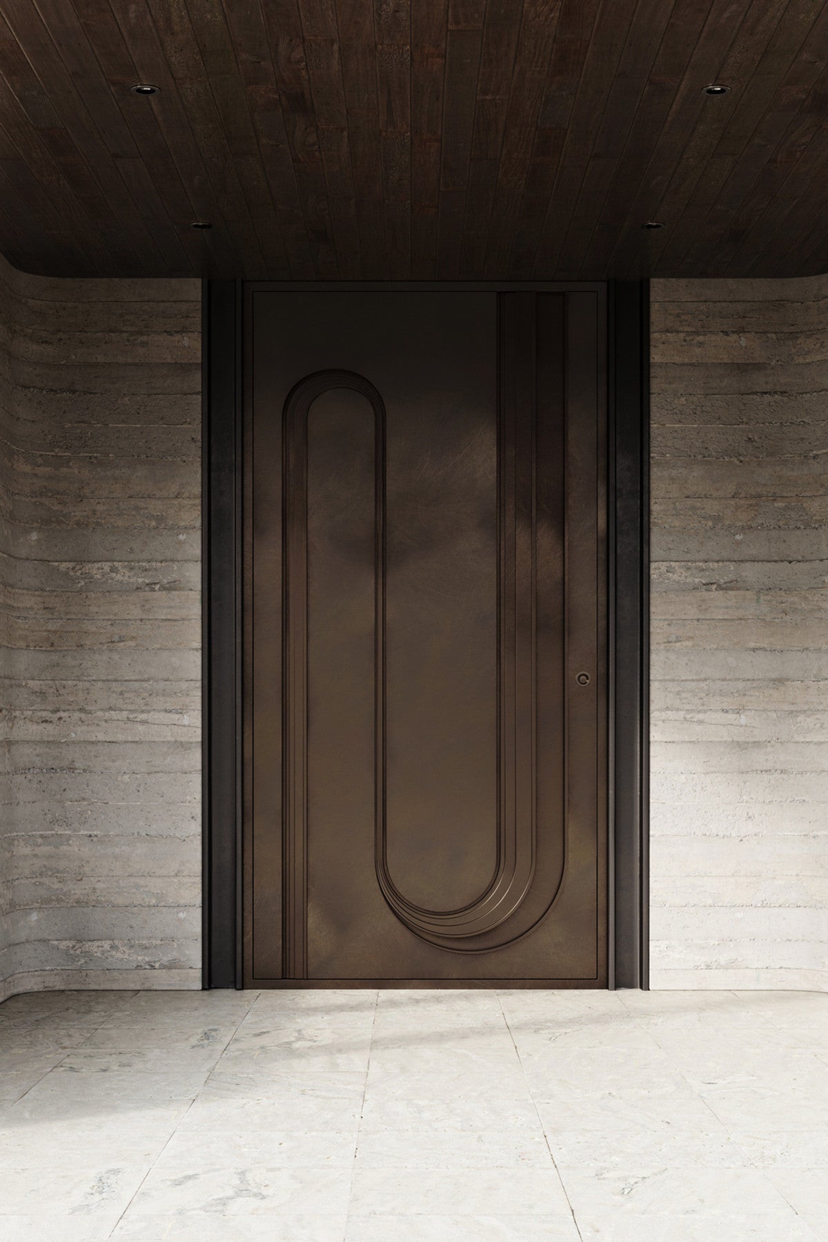 THE FLOW DOOR - Cultheir Custom Metal Doors