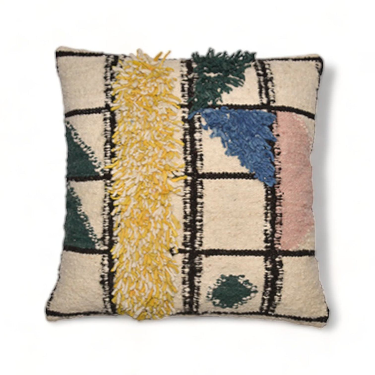 Grid Wool Pillow Covers by Diego Olivero Studio - Cultheir