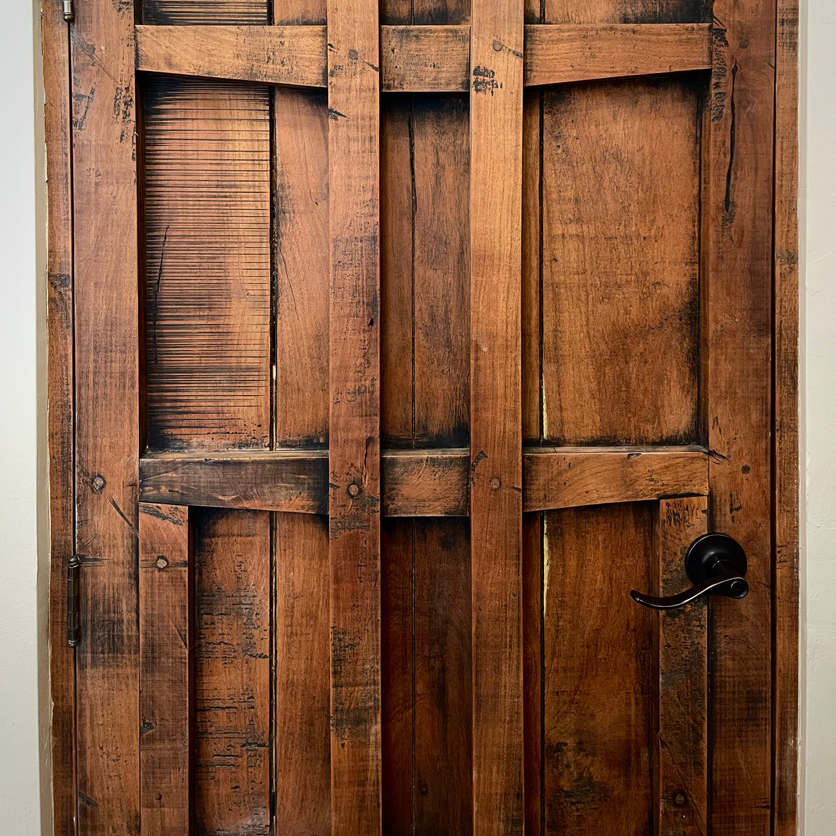 Hand-Carved Wood Door - Cultheir 