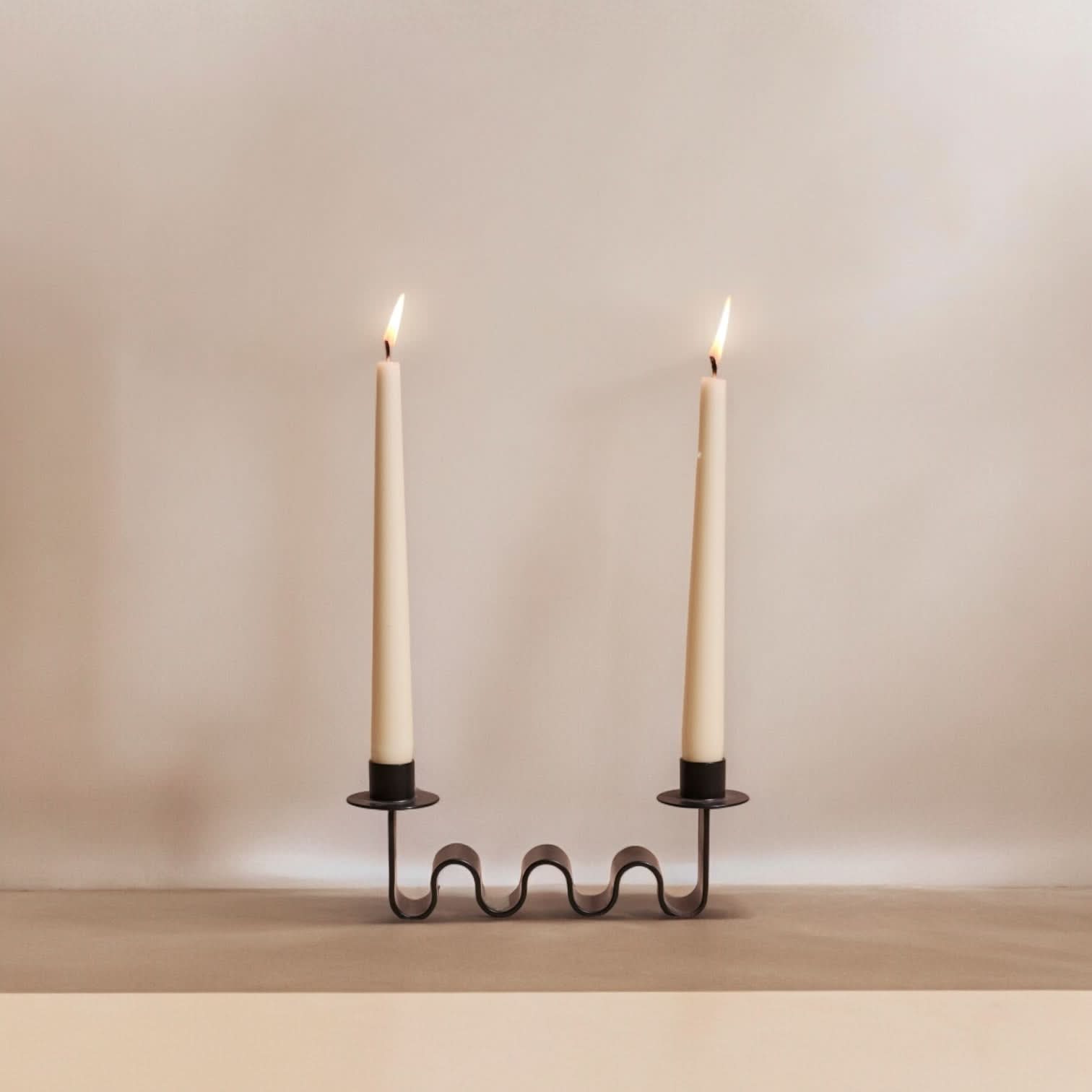 Helen Black Candle Holder by MESO - Cultheir