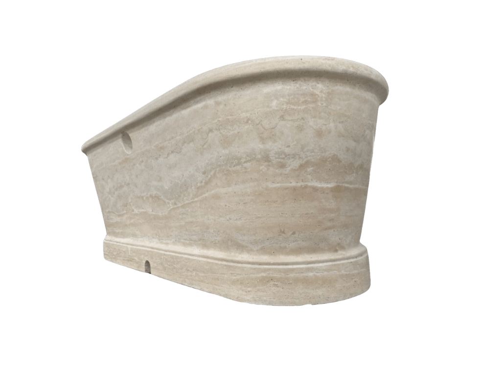 Honed Travertine Bathtub - Cultheir