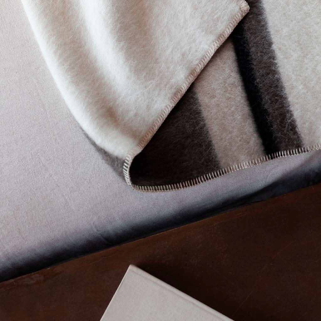 Kimura Heirloom Blanket - Brown - Cultheir