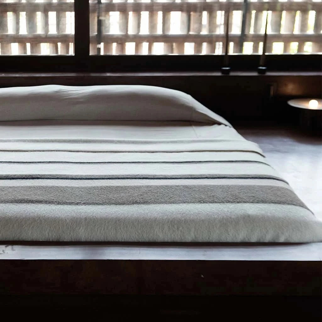 Kimura Heirloom Blanket - Brown - Cultheir