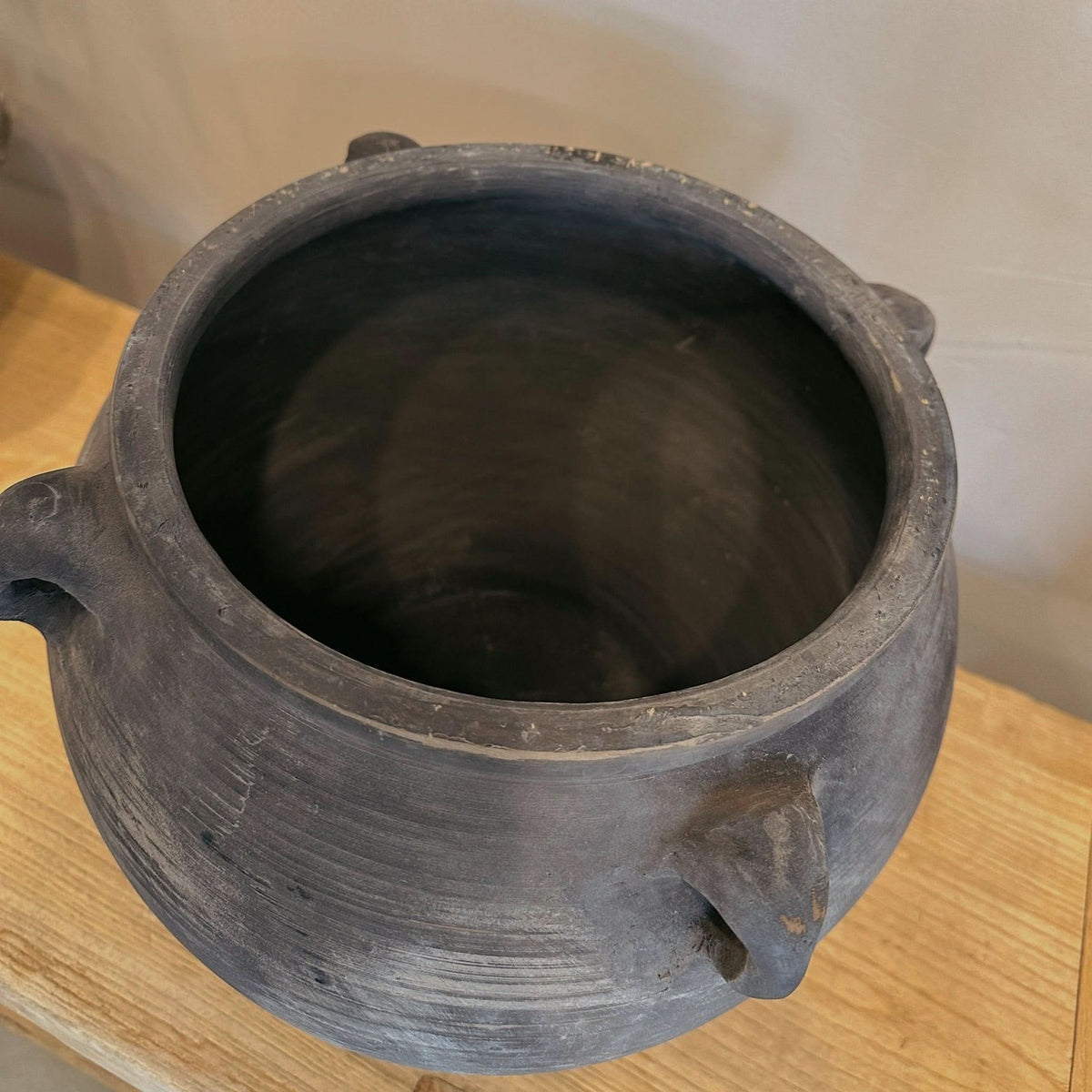 Large Grey Pot with Four Ears - Cultheir