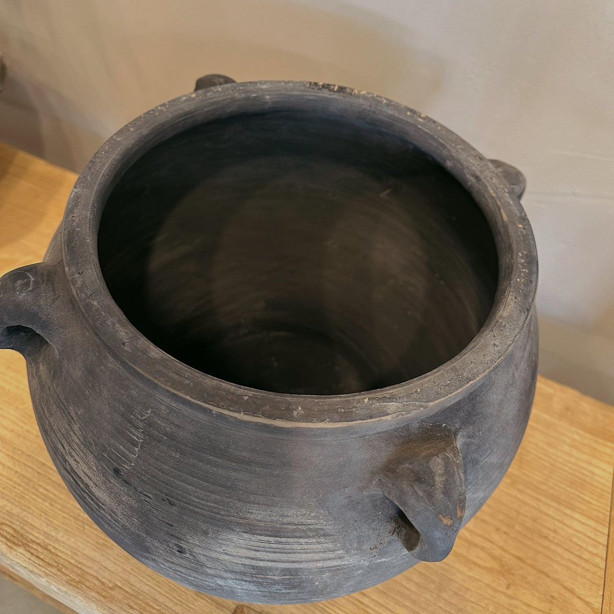 Large Grey Pot with Four Ears - Cultheir 