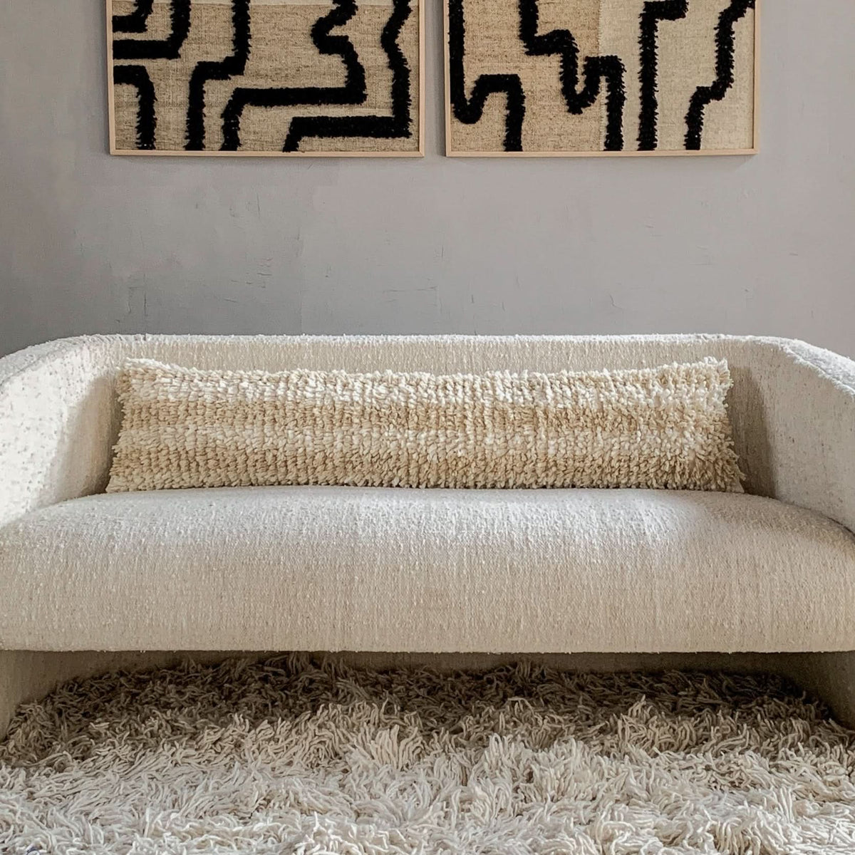 Linear II Wool Pillow Cover - Cultheir