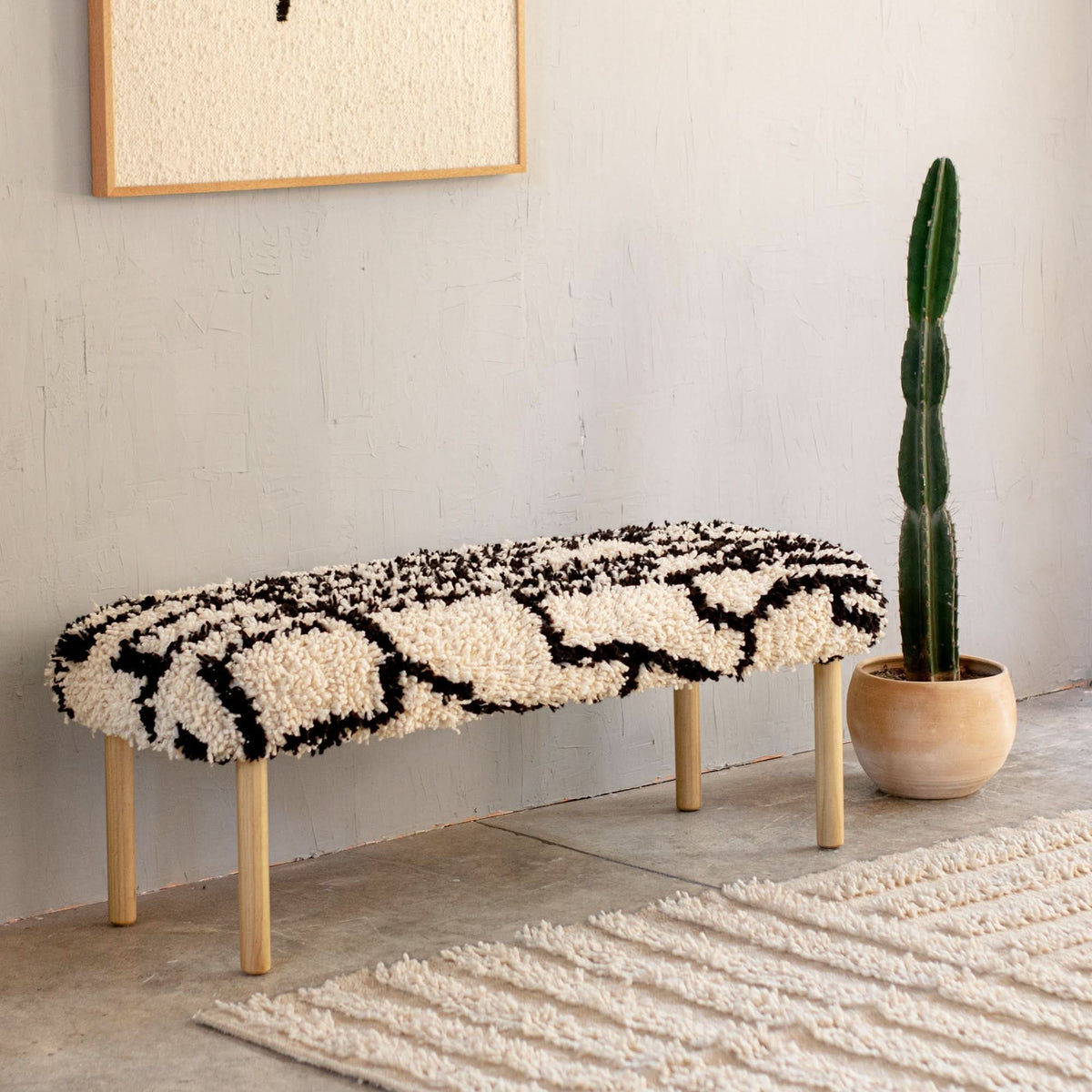 Linear II Wool Rug by Diego Olivero Studio - Cultheir