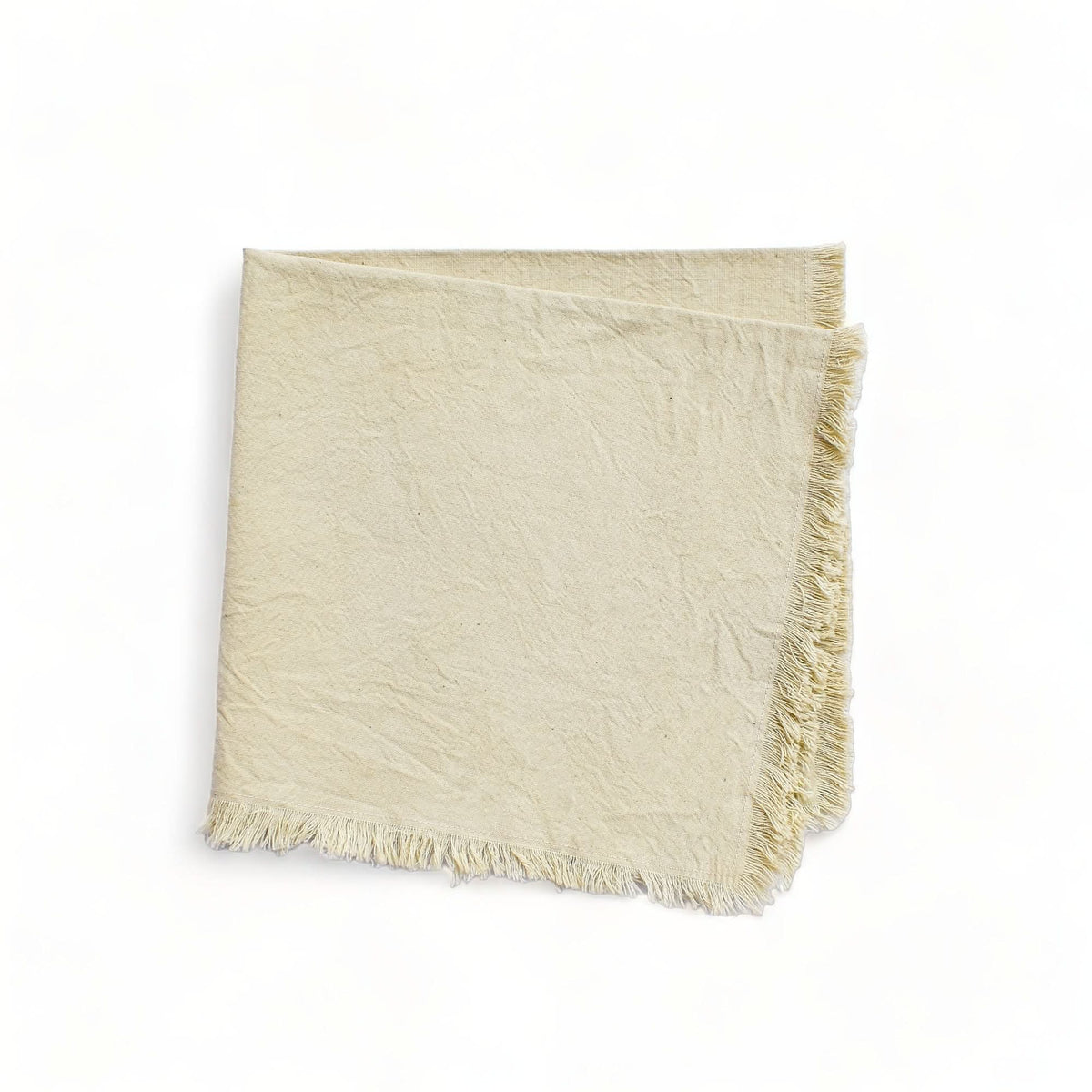 Natural Ivory Napkins (Set of 4) by CECILIADENADIE studio - Cultheir