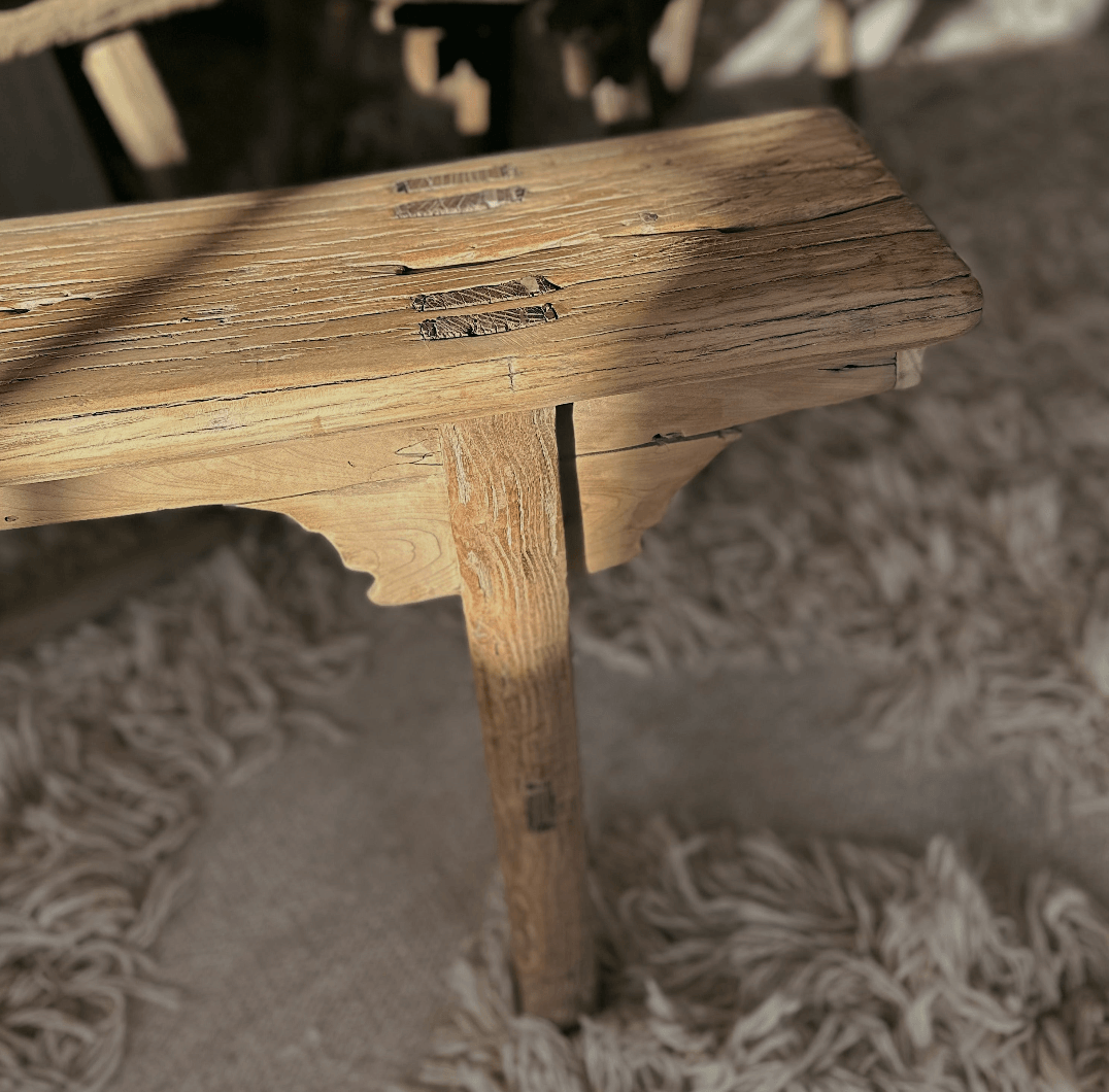 Ornate Wood Bench - Cultheir 