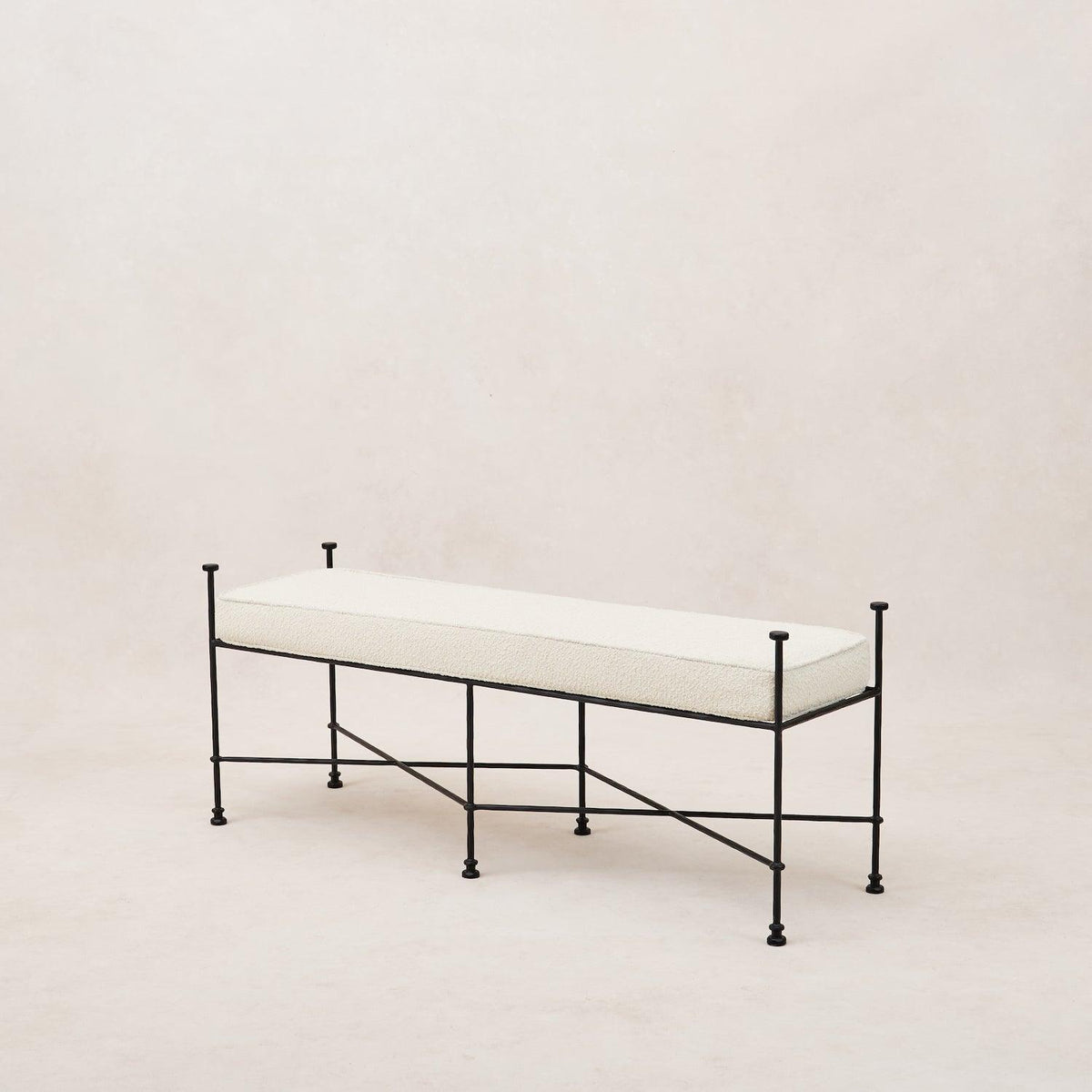 Provence Outdoor Bench - Boucle