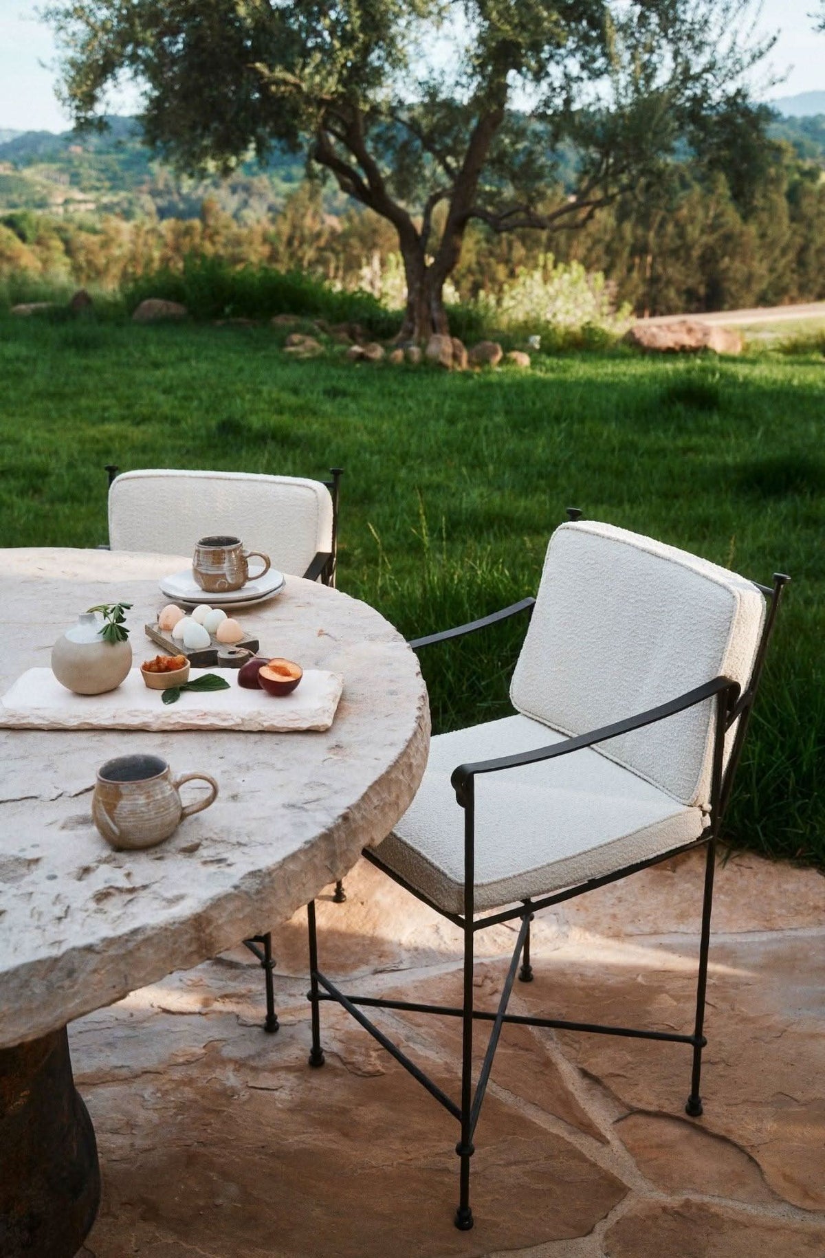 Provence Outdoor Counter Stool - Boucle - Cultheir