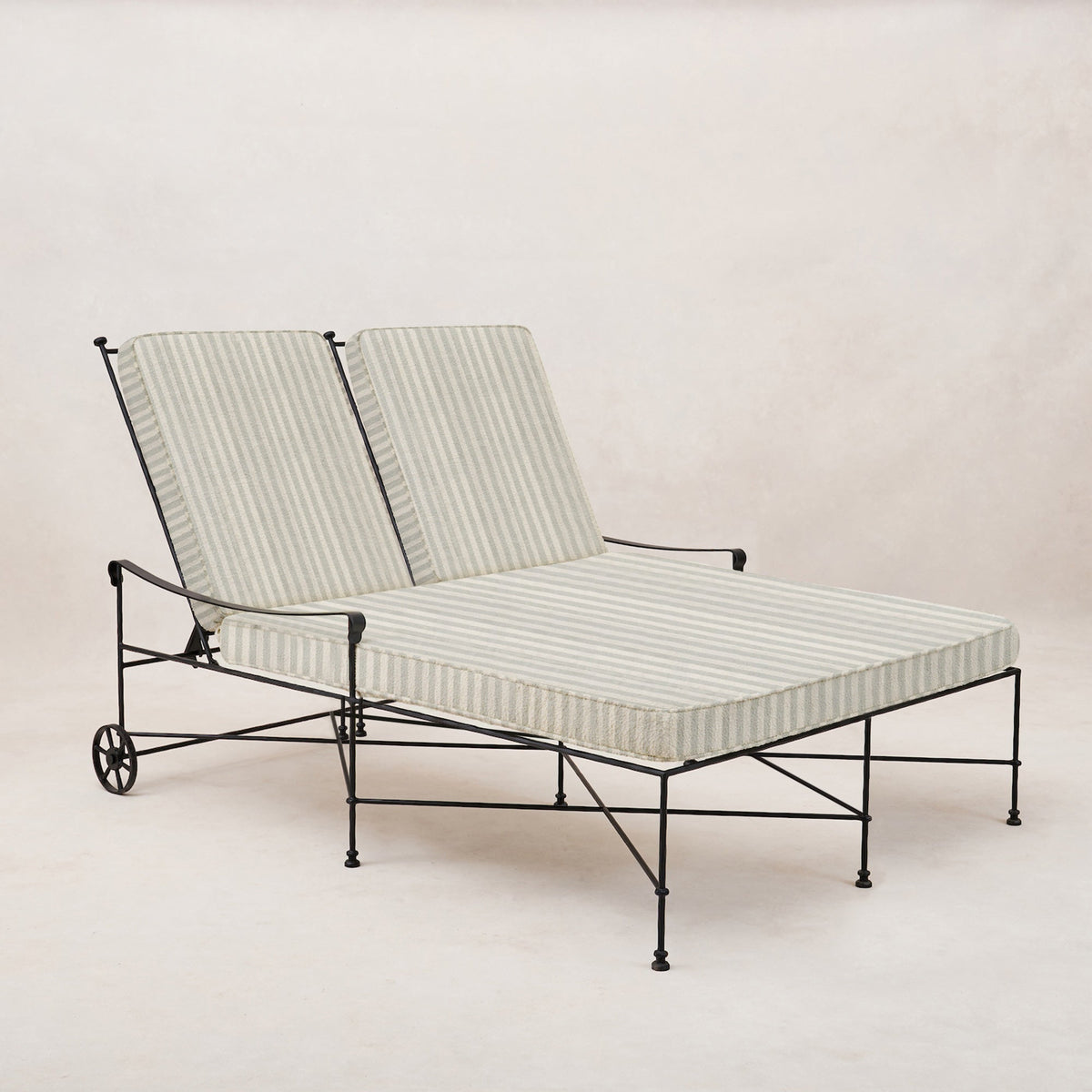 Chaise longue doble de exterior Provence - Boucle