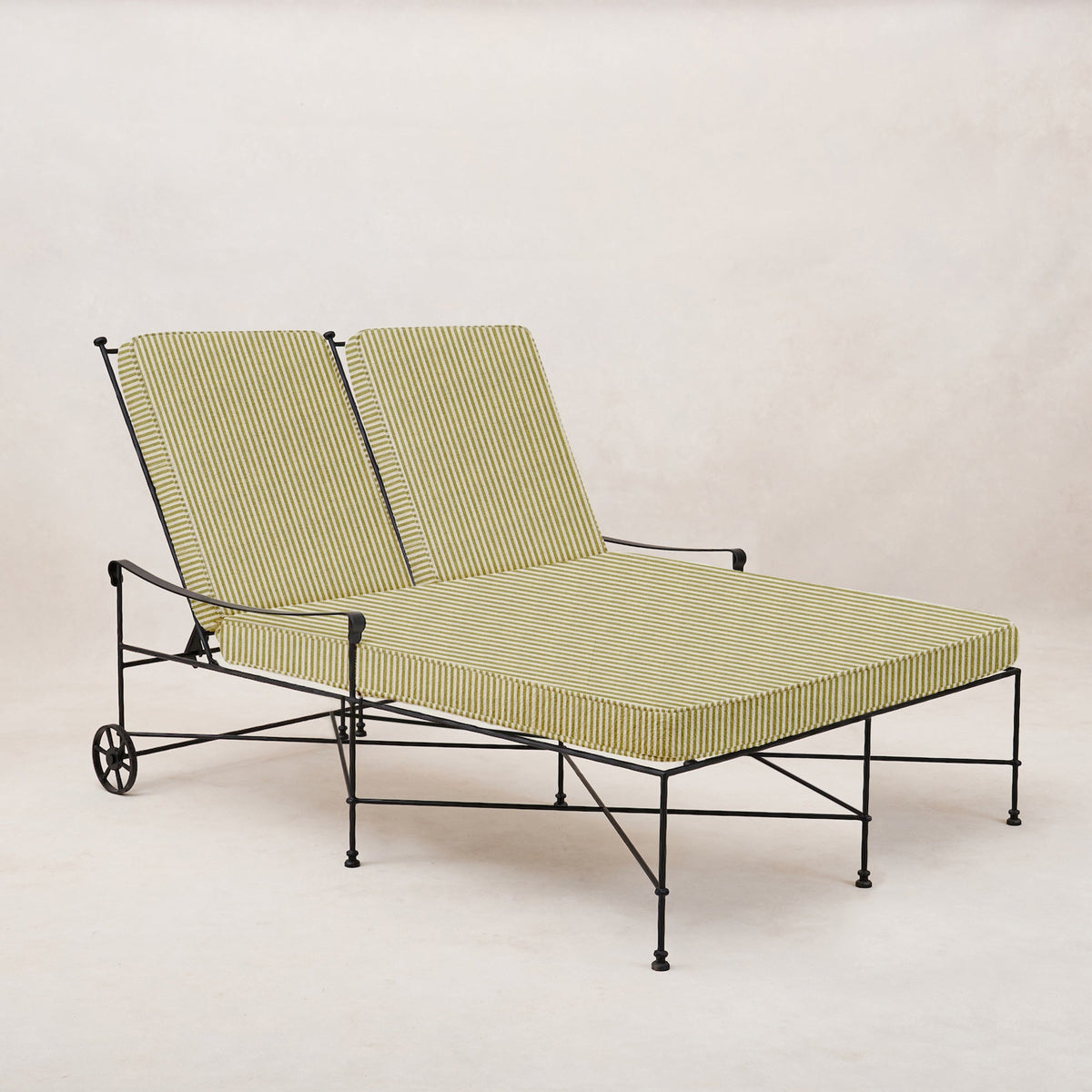 Chaise longue doble de exterior Provence - Boucle