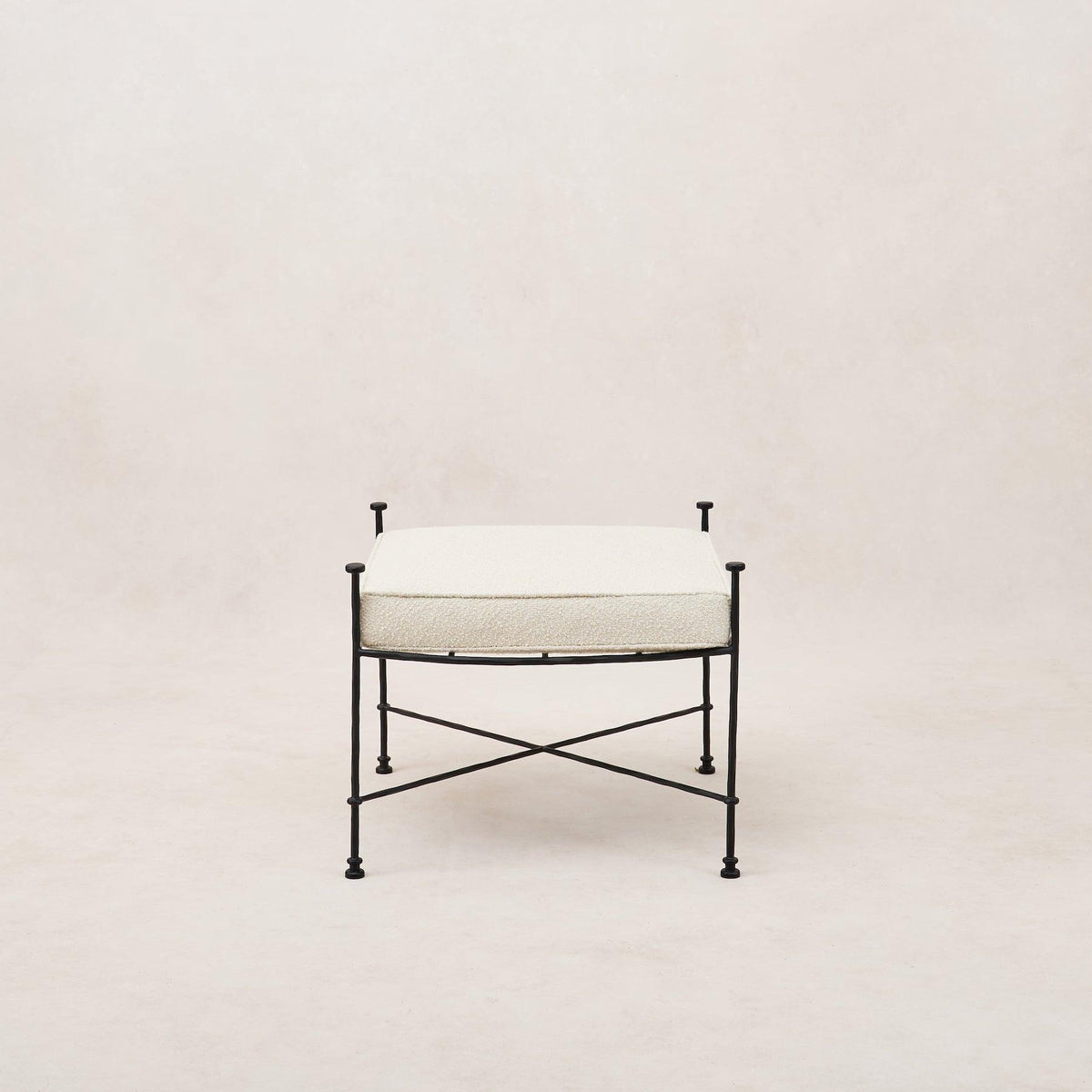 Provence Outdoor Ottoman - Boucle