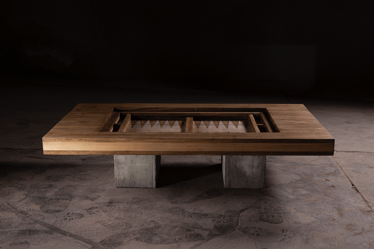 Solid Parota Backgammon Table - Cultheir