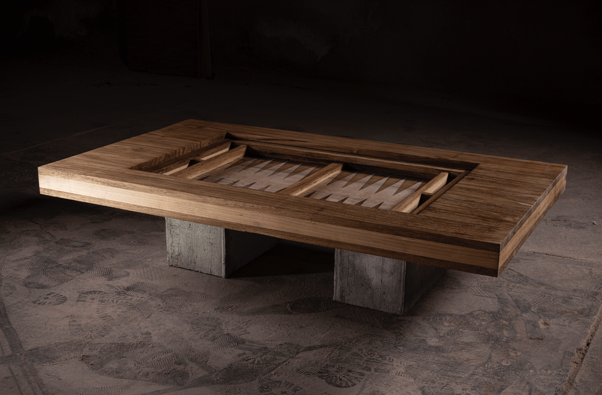 Solid Parota Backgammon Table - Cultheir