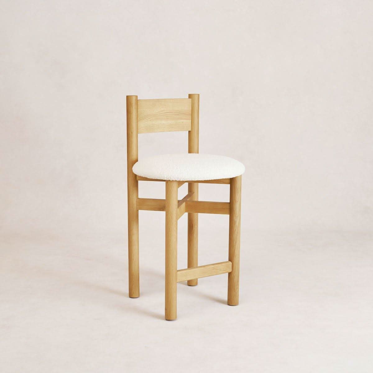 Teddy Counter Stool - White Oak - Cultheir