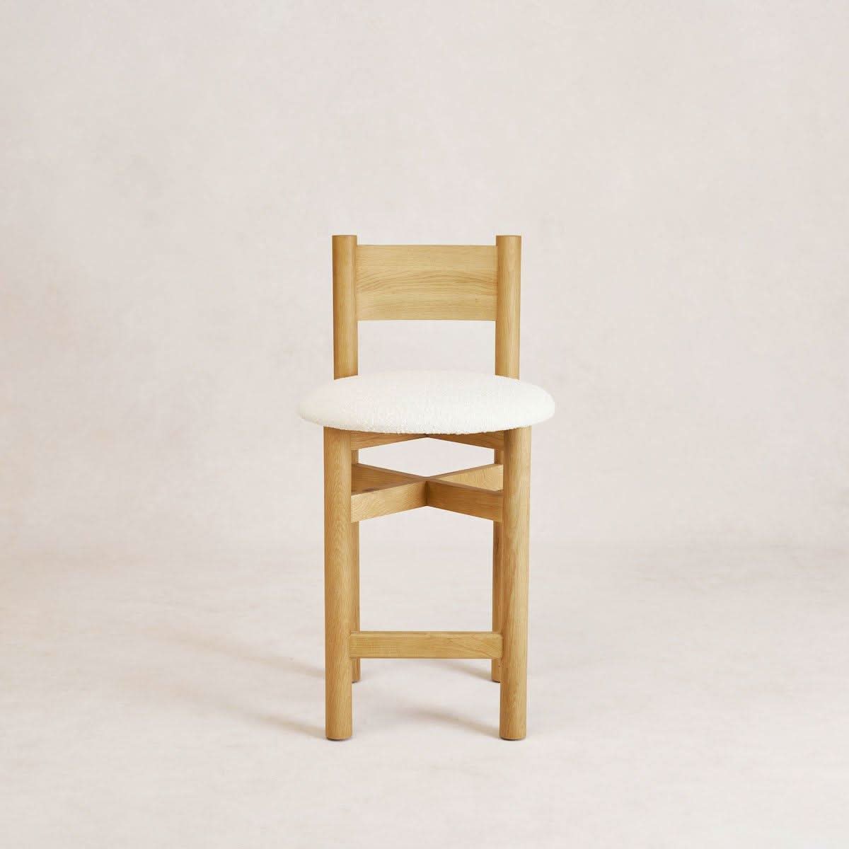 Teddy Counter Stool - White Oak - Cultheir