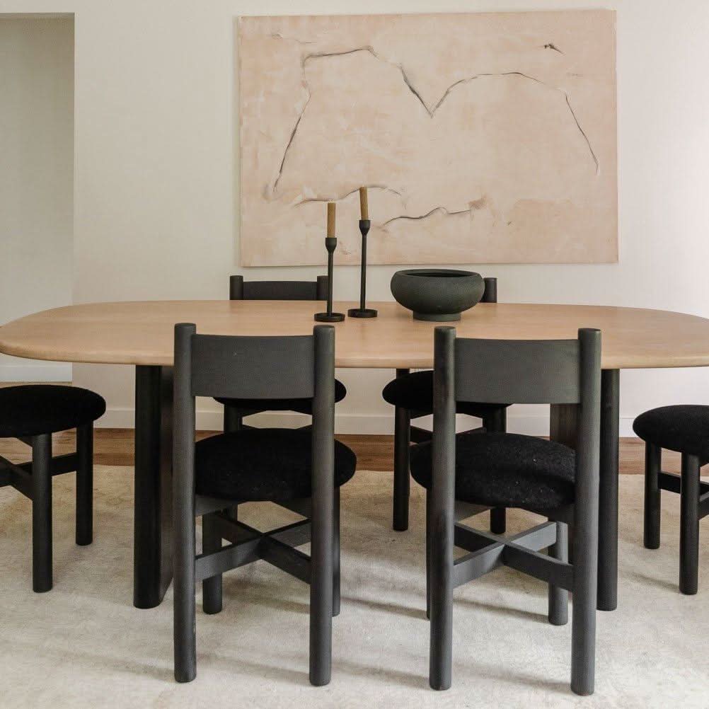 Teddy Dining Chair - Black - Cultheir