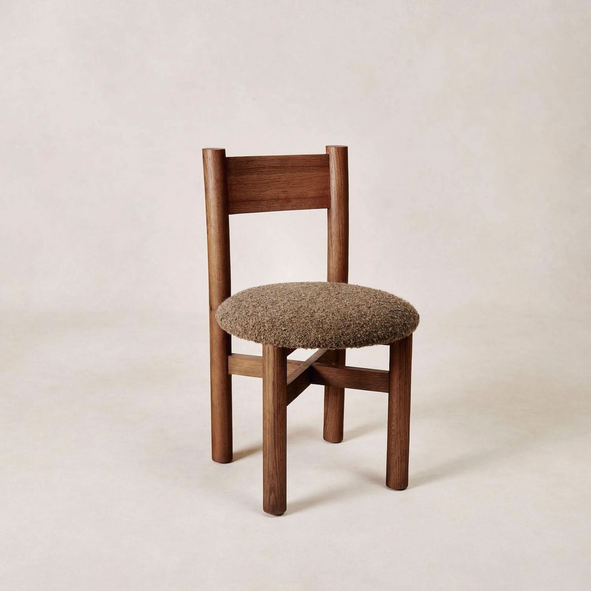 Teddy Dining Chair - Mocha - Cultheir