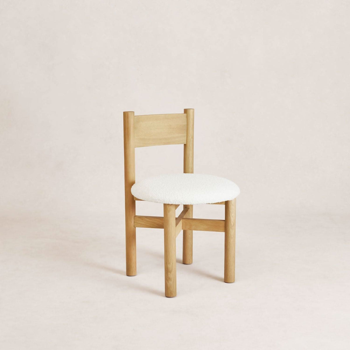 Teddy Dining Chair - White Oak - Cultheir