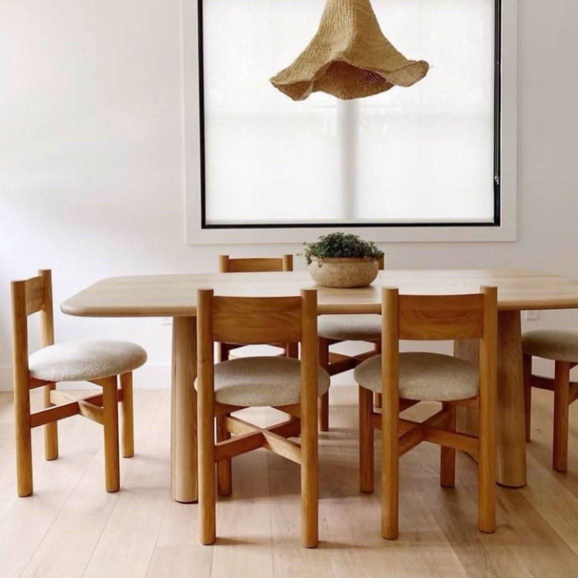 Teddy Dining Chair - White Oak - Cultheir