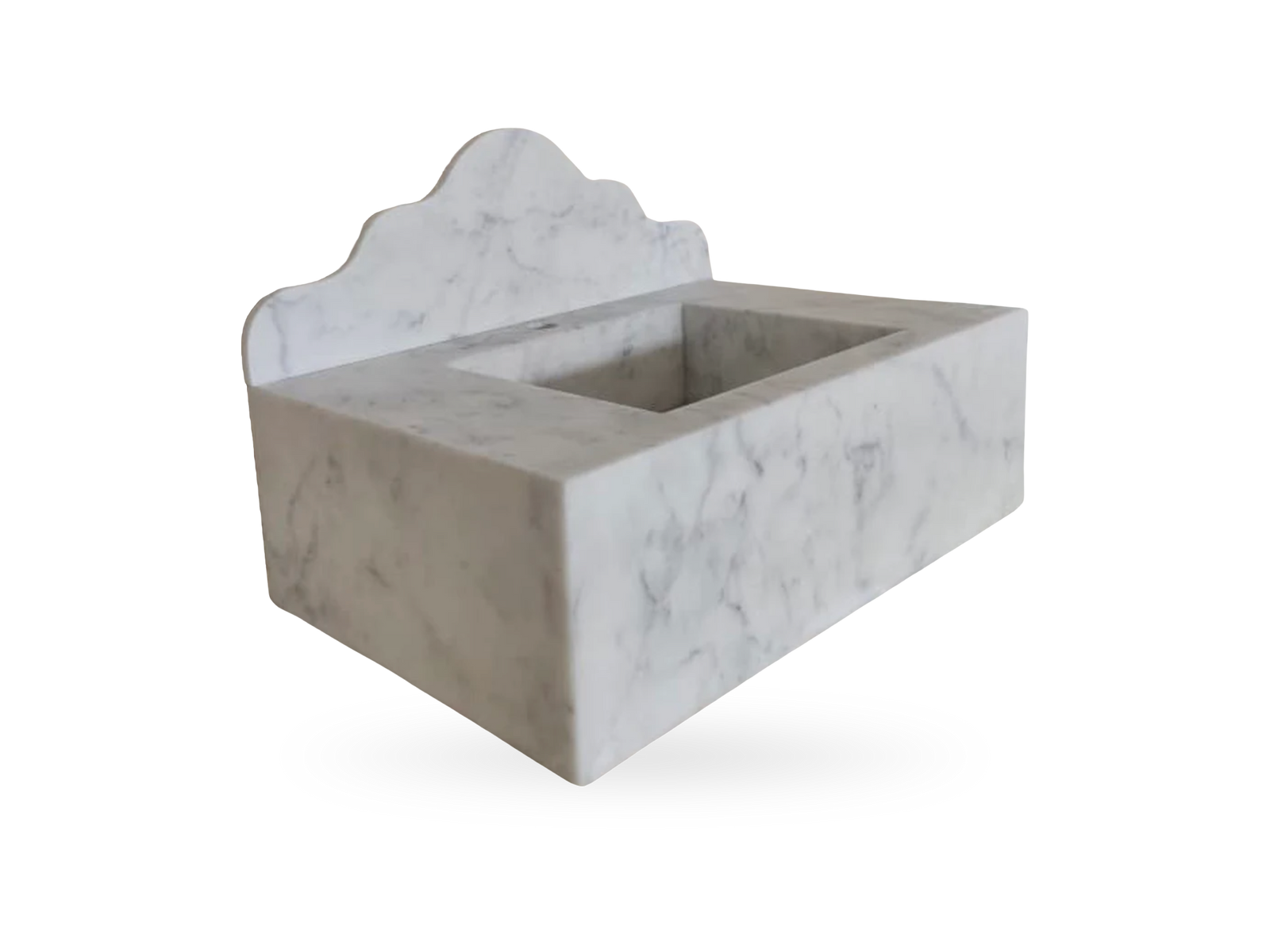 The Aegean II Sink, Carrara marble