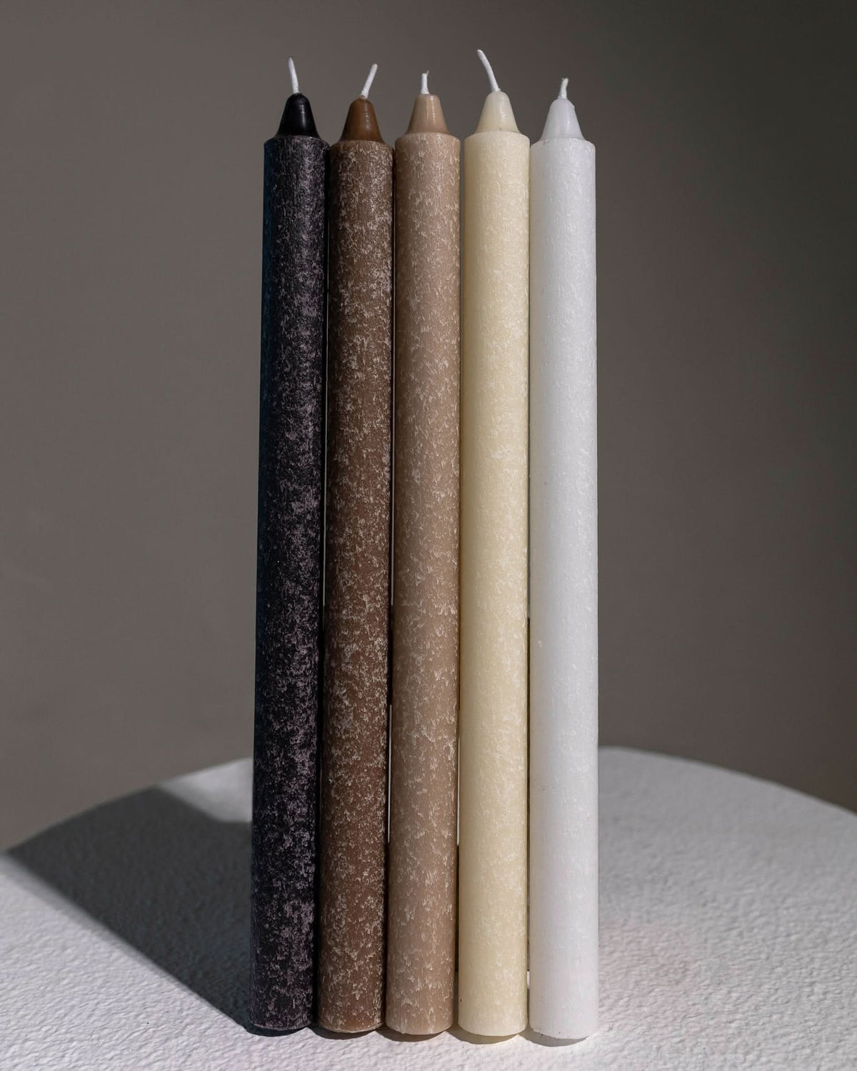 Timber Taper Candles, Set of 2 - Cultheir
