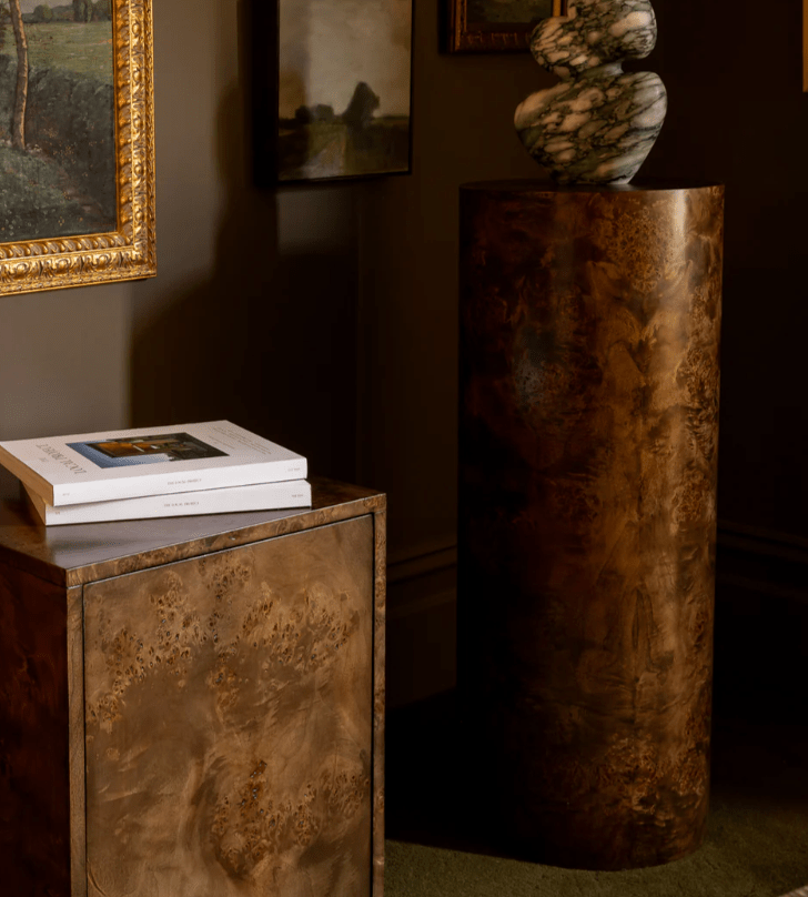 Vernier Plinth - Natural &amp; Tabac - Cultheir