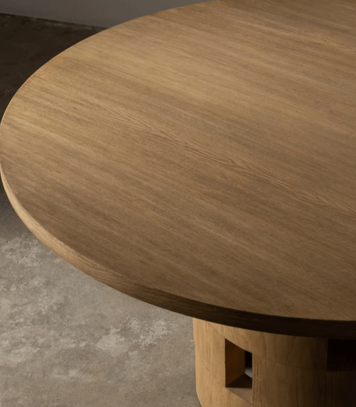 Vivi Dining Table - Oak Wood - Cultheir