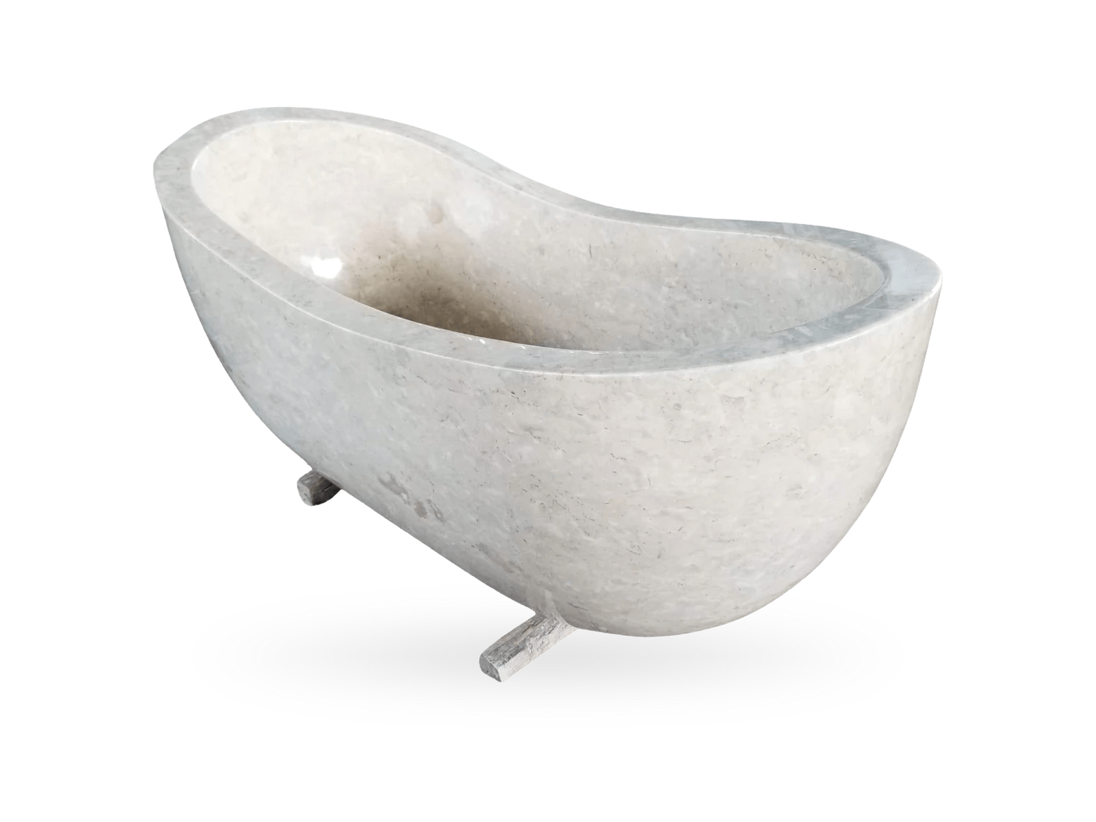 Marble Bathtub, hand-carved white marble
