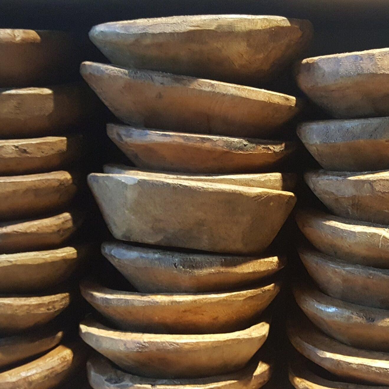 Hand-Carved Wood Dough Bowls - Cultheir 
