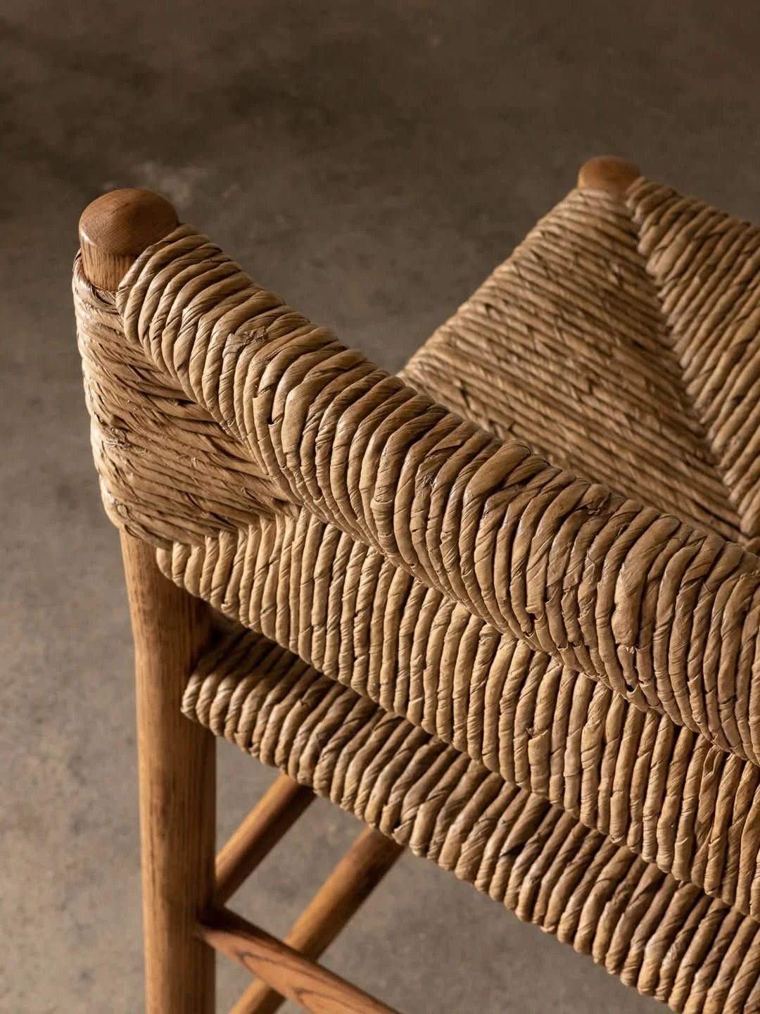 Arnaud Counter Stool weave detail